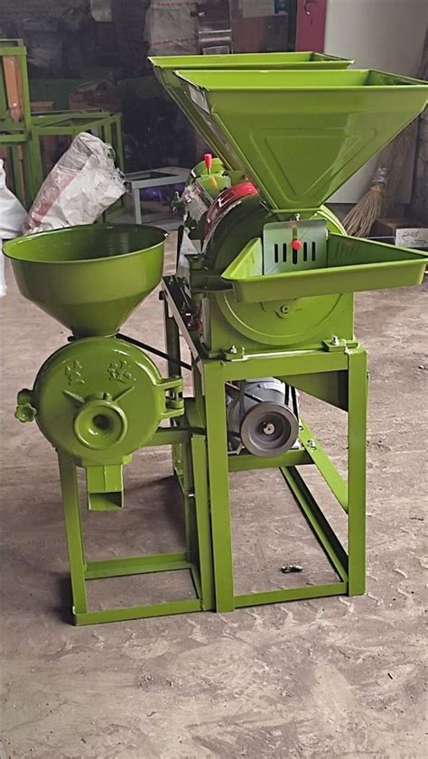 Semi Automatic 6n100 Combine Mini Rice Mill Single Phase Capacity