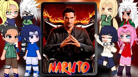 Naruto Friends React To Naruto As Lucifer Gacha React Youtube