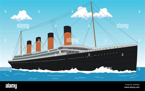 Titanic Stock Vector Images Alamy