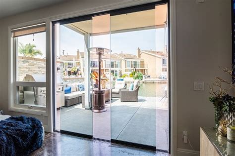 Frameless Patio Doors Sacramento Cover Glass Usa