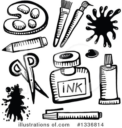 Ink Bottle Clipart #1185406 - Illustration by lineartestpilot