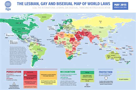 Overview Map Sexual Orientation Laws 2015 Ilga World