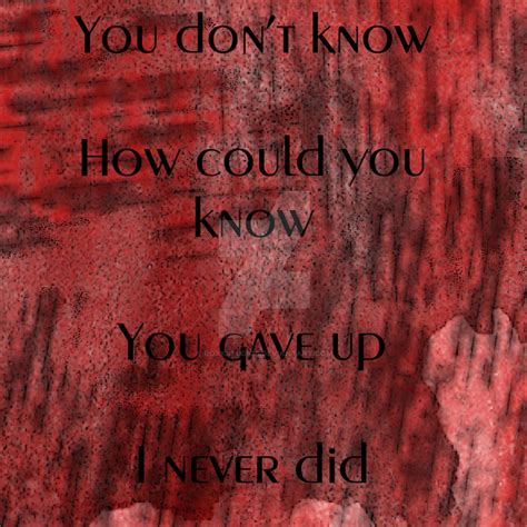 I Never Gave Up By Roxstudios On Deviantart