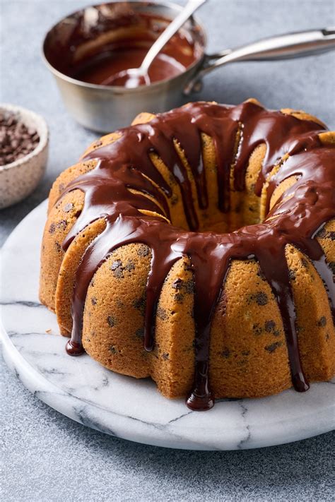 Chocolate Chip Bundt Cake - Baker by Nature