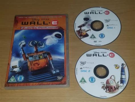 Wall E Disney Pixar Dvd Disc Special Edition Region Uk