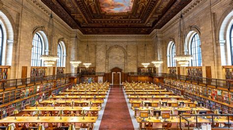 New York Public Librarys Majestic Reading Room Gets A Facelift Abc News