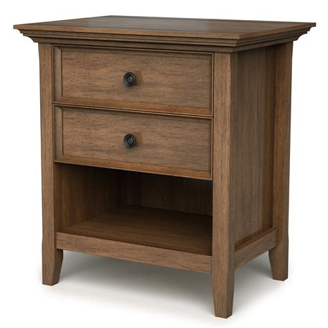 Wood Nightstand For Sale Rustic Wood Bedside Table 219