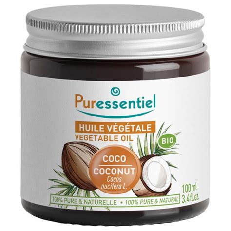 Puressentiel Huile végétale de coco bio 100ml