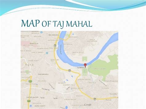 Taj Mahal Map