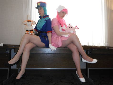 Officer Jenny And Nurse Joy By Jemmy87 On Deviantart