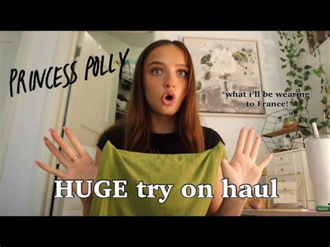 HUGE PRINCESS POLLY TRY ON HAUL European Summer Clothing Haul Im