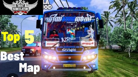 🚚top 5 New Best Maps In Bus Simulator Indonesia Game By Maleo New