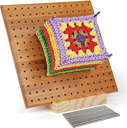 Coopay Crochet Blocking Board Wooden Crochet Blocking Board And 20