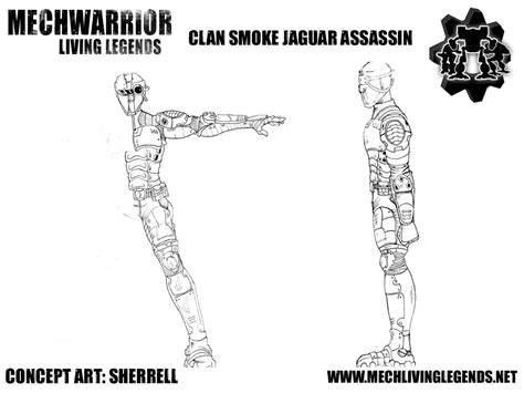 Clan Smoke Jaguar Infantry By Mechlivinglegends On Deviantart