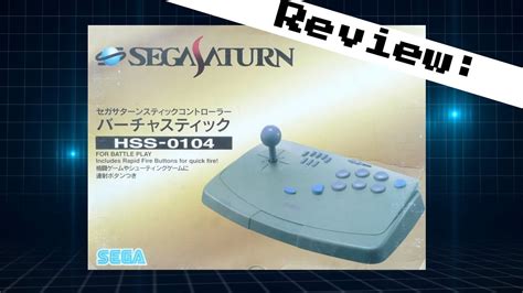 Sega Saturn Arcade Stick Review Youtube