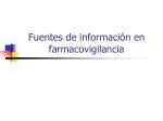 PPT Métodos en farmacovigilancia PowerPoint Presentation free