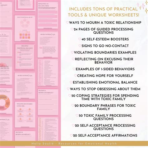 Toxic Relationship Detox Workbook