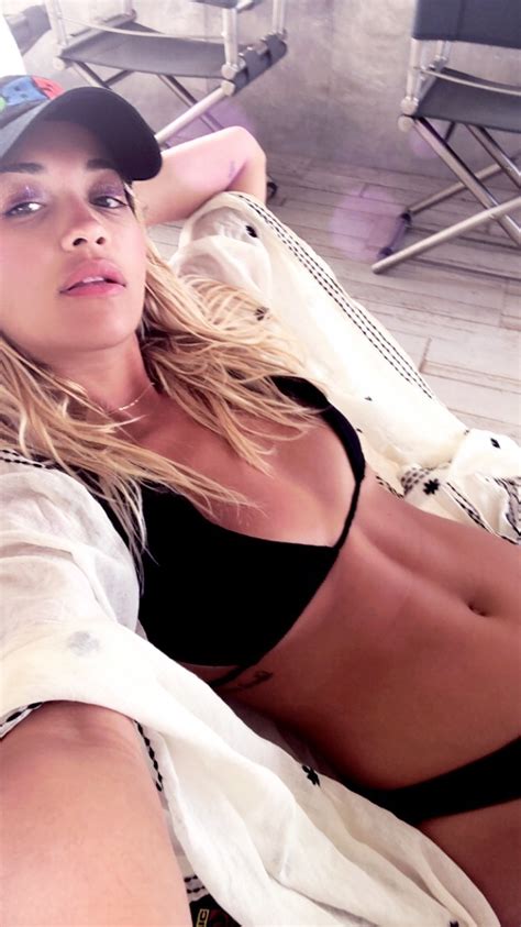 Rita Ora Black Bikini Top DrunkenStepFather