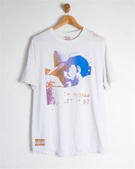 Tour Tee Vintage Tim McGraw Let It Go Tour T Shirt | Grailed