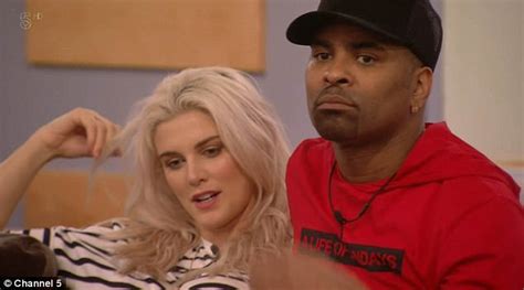 Cbb Ashley James And Ginuwine Finally Share A Steamy Kiss Daily Mail