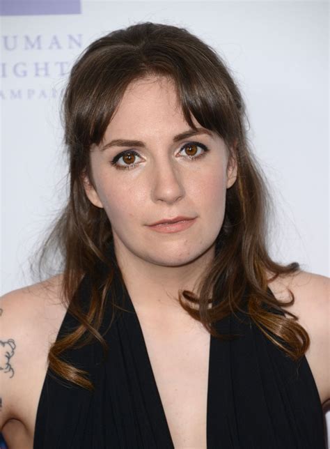 LENA DUNHAM at Human Rights Campaign Gala Dinner in Los Angeles 03/18 ...