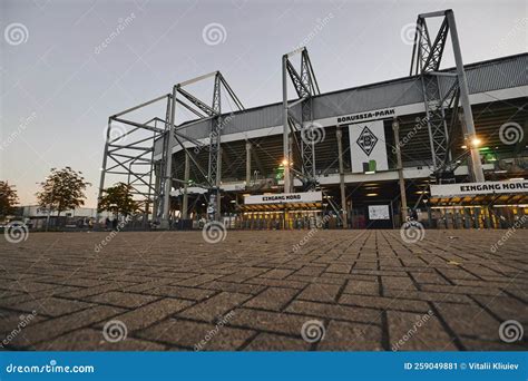 Borussia Park Football Stadium The Football Match Of Bundesliga