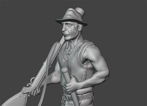 Lindemann Rammstein D Printing D Model D Printable Cgtrader