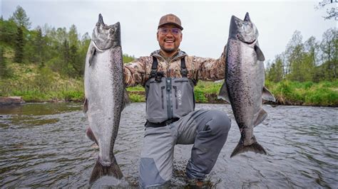 Bobber Fishing For Alaska King Salmon CATCH CLEAN COOK YouTube