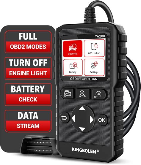 KINGBOLEN YA200 OBD2 Scanner Car OBD2 Code Reader Check Engine Light