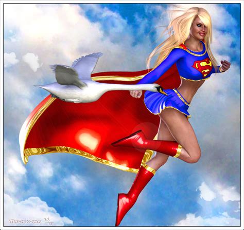 Supergirl Flying by Tachikoma-X on DeviantArt