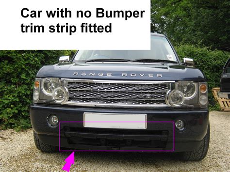 Chrome Facelift Front Bumper Strip Range Rover L