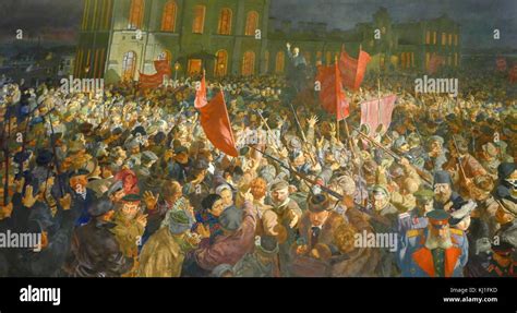 Lenin Speech Painting Hi Res Stock Photography And Images Alamy