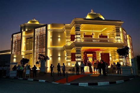 A magnificent Hindu temple has opened in Dubai. - India One News