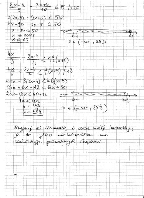 Zaznacz Na Osi Liczbowej Zbi R Rozwi Za Nier Wno Ci Margaret Wiegel