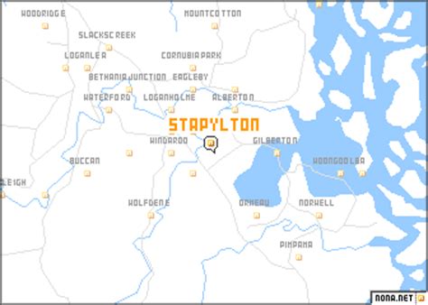 Stapylton (Australia) map - nona.net