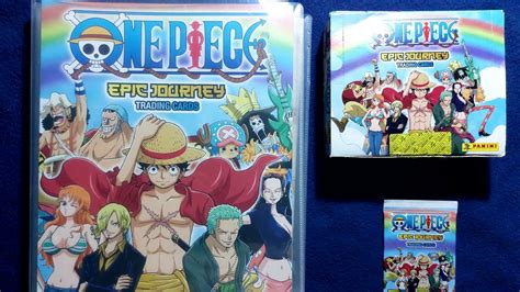 One Piece Epic Journey Trading Cards Panini Colecci N Completa Youtube