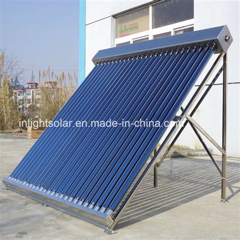 25tubes Stainless Steel Non Pressure Vacuum Tube Solar Collector Vacuum Tube Solar Collector