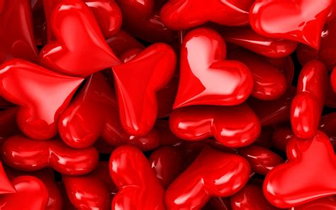 Fondos de Pantalla Coraz el Día de San Valentín Rojo Dulces el 14