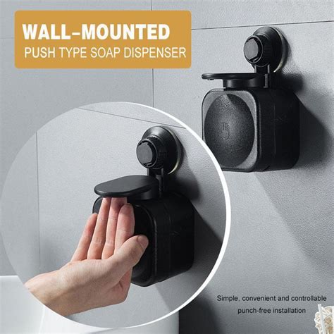 Silicone Push Type Zeepdispenser Wall Mount Douche Grandado