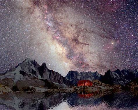 Apod 2002 September 23 The Milky Way Over The French Alps