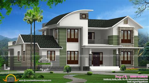 Modern Mix 2200 Sq Ft Home Kerala Home Design And Floor Plans 9K