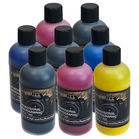 Marrutt Bulk Refill Inks For Epson 4800 Professional Pigment Based