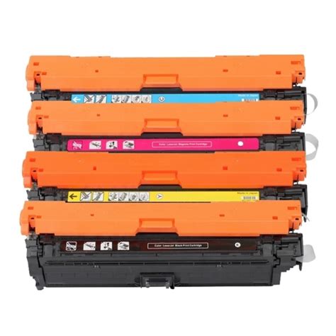 Compatible 4 Pack Hp 650a Laserjet Cp5525 M750 Laser Toner Cartridges