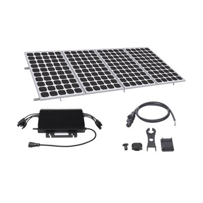 Kit Solar para Interconexión de 2 2KW de Potencia Pico 220Vcc con