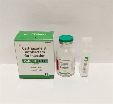 Ceftriaxone Sulbactam Injection 1 5 Gm Packaging Size 1 5gm Vial At