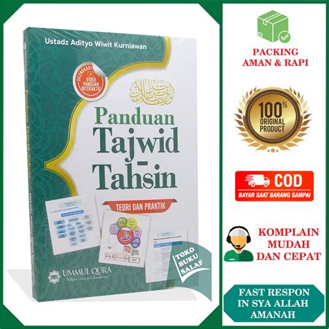 Jual Panduan Tajwid Tahsin Teori Dan Praktik Karya Ustadz Adityo Wiwit