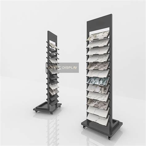 Simple Vertical Display Stand For Marbles Stone Tile Yeks