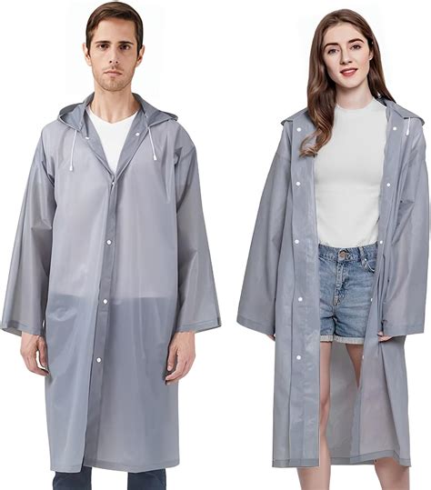 Poncho De Lluvia Para Adultos Mujeres Y Hombres Chubasqueros