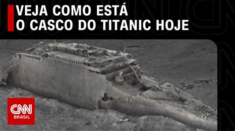 Reprodu O D Mostra De Forma In Dita Como Est O Titanic Hoje Cnn