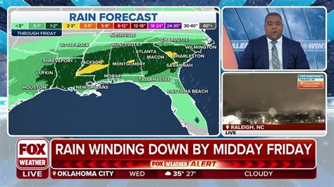 Heavy Periods Of Rain Could Create Flash Flooding In Parts Of Southeast Latest Weather Clips